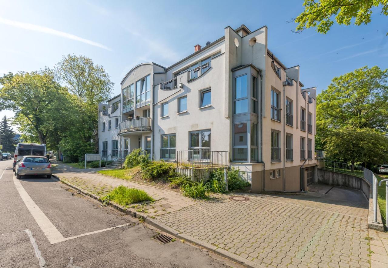 Zwillingsperlen Leutzsch - Appartement Villenblick Leipzig Buitenkant foto