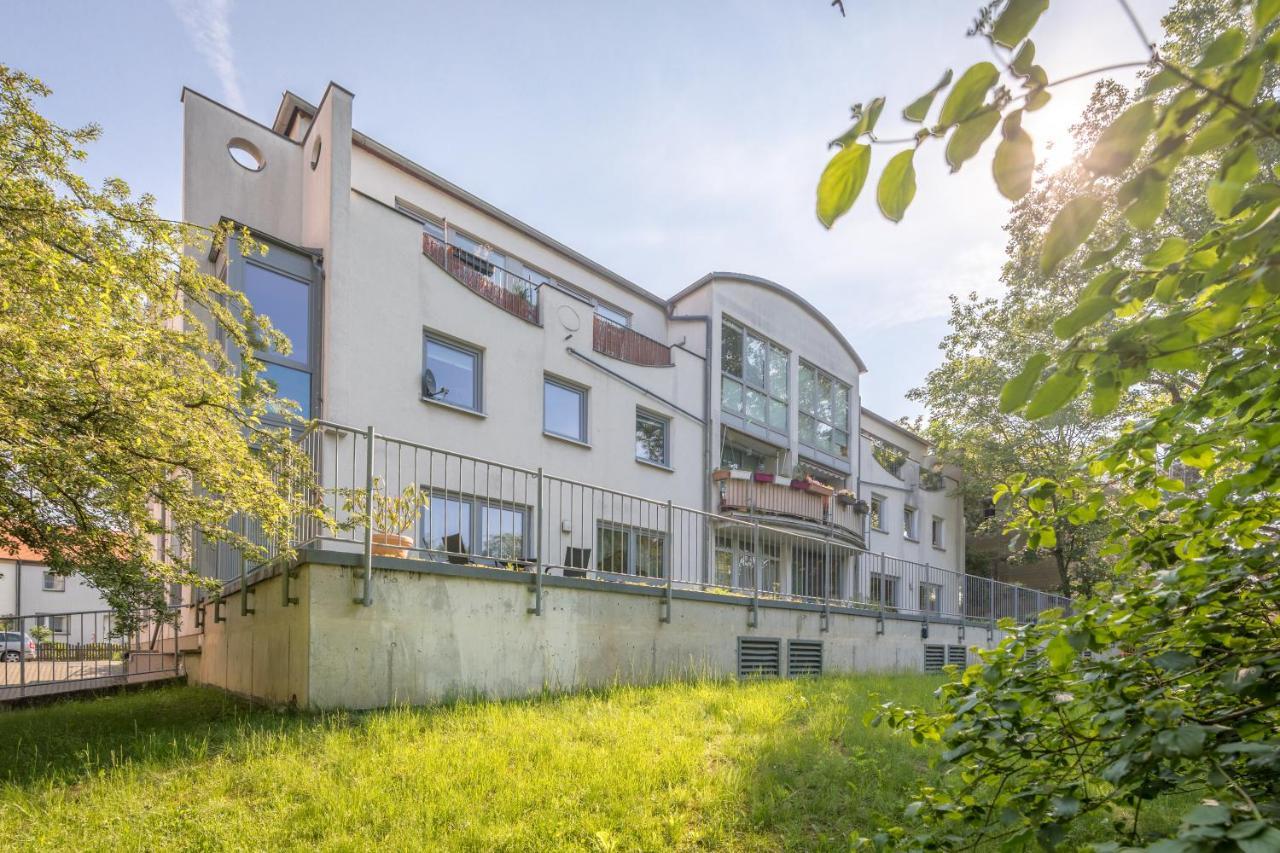 Zwillingsperlen Leutzsch - Appartement Villenblick Leipzig Buitenkant foto